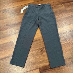 Aritzia Babaton Conan Cropped Pants Womens Size 2 Charcoal NWT High Rise